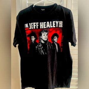 JEFF HEALEY BAND 1990-91 Vintage Single Stitch Tour Band Tee Shirt XL